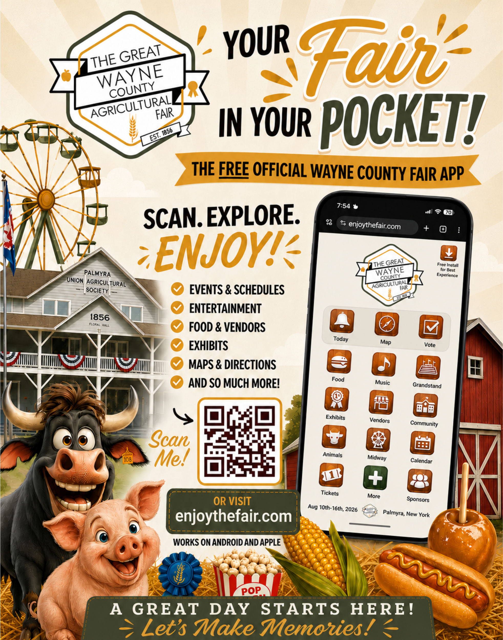 Enjoy the Fair with Our App